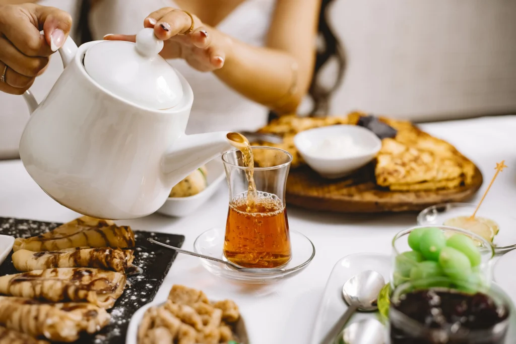 Service Tea Time sur mesure