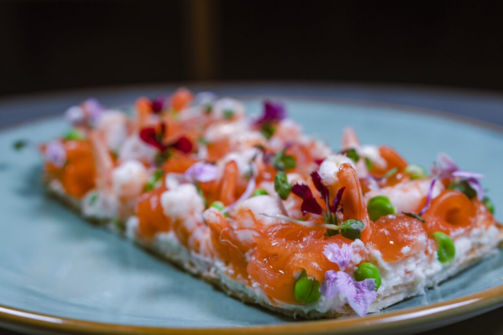 Dessert signature COLiha avec saumon