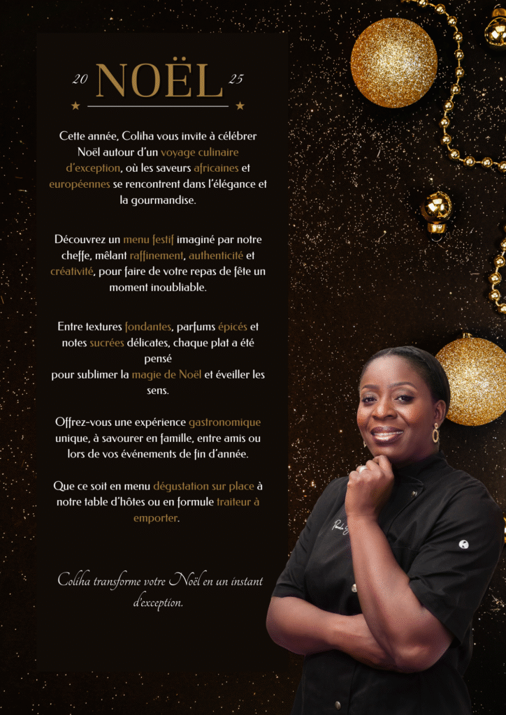 Nos offres de Noël avec la Cheffe Pamela