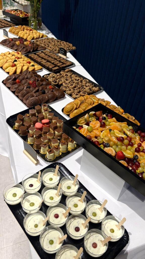 Buffet chez KIABI Village - Mignardises