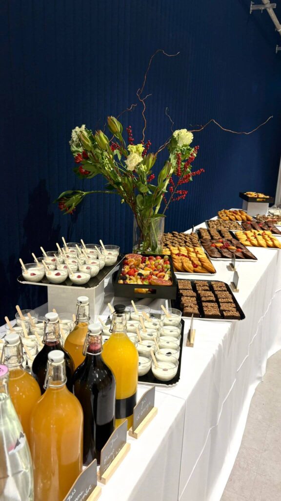 Buffet chez Kiabi Village - Boissons faites maison